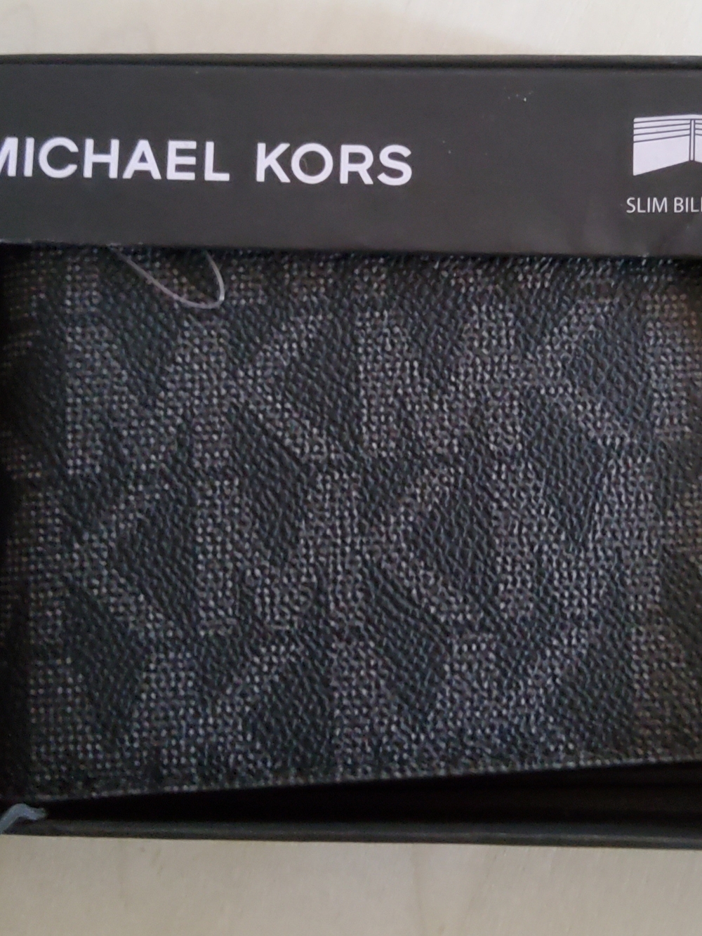 Michael Kors Black Jet Set Mens Wallet Box